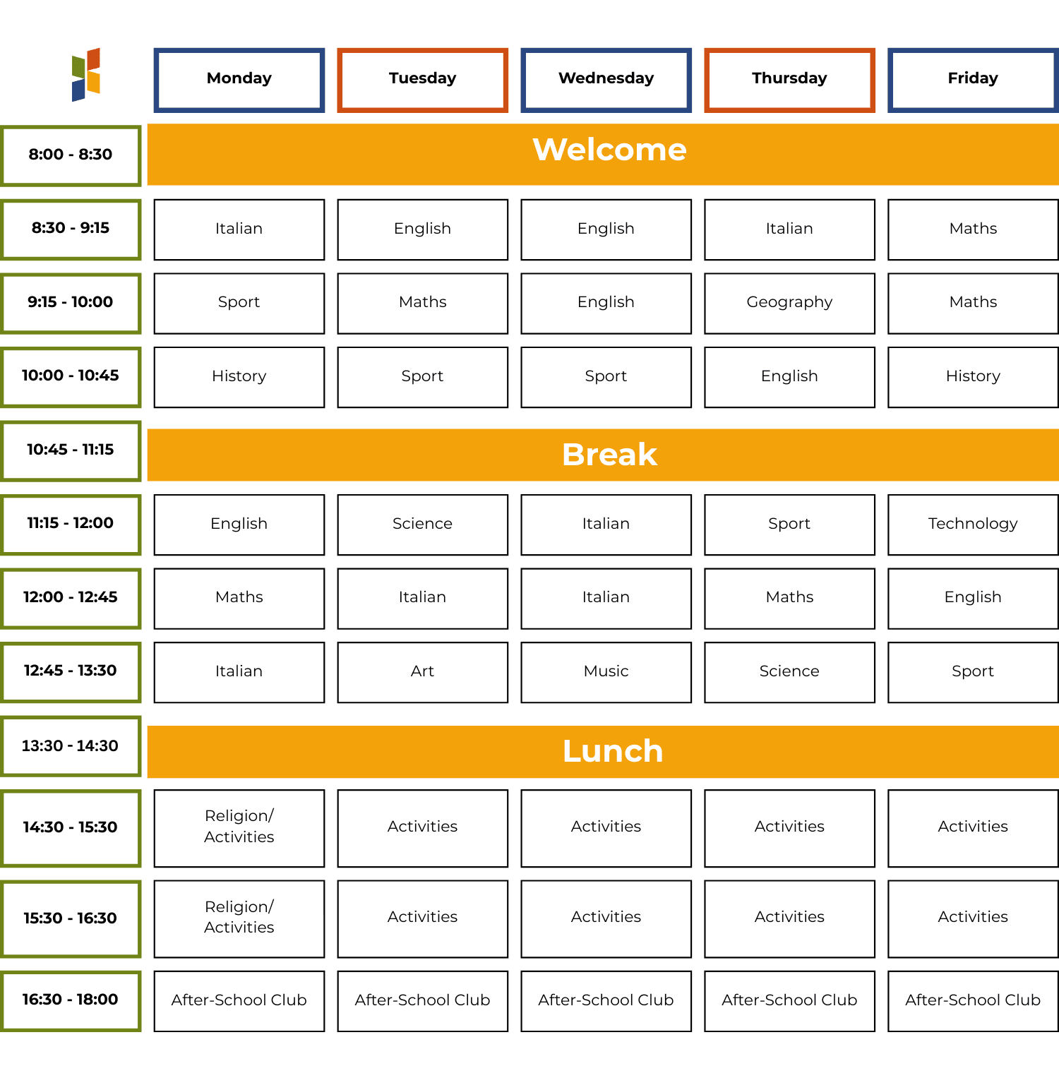 TimeTable