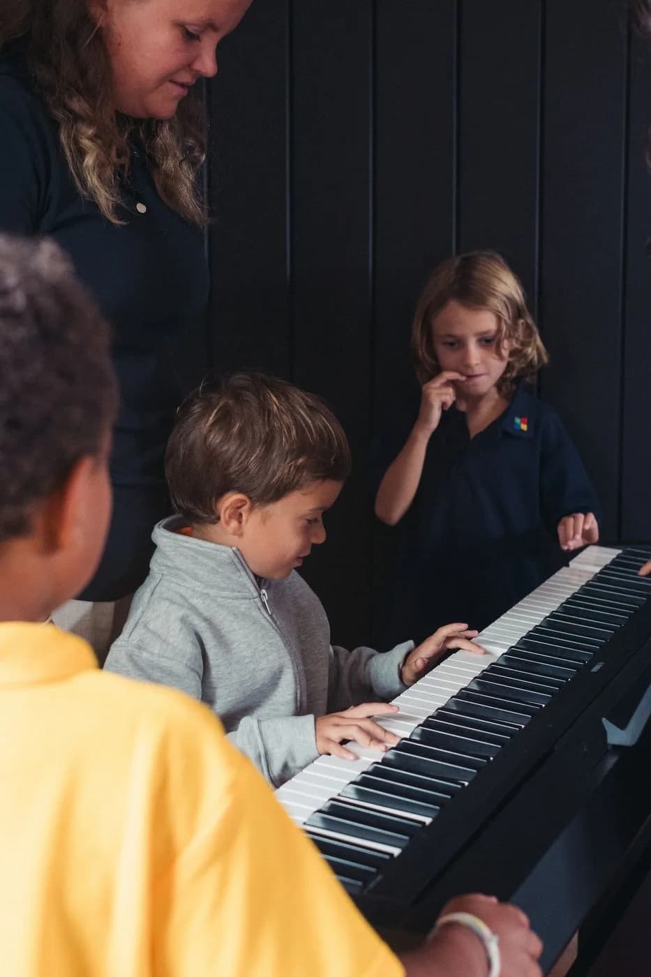 A piano lesson
